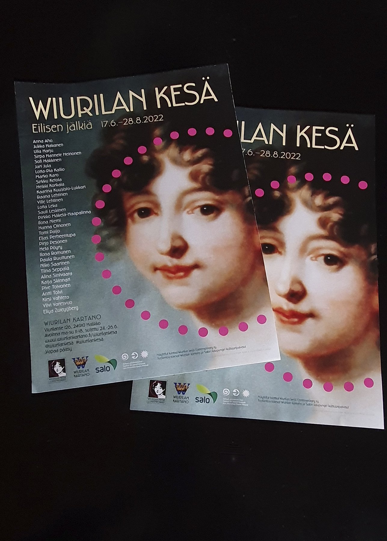 WIURILAN KESÄ Eilisen jälkiä 17.6.-28.8.2022