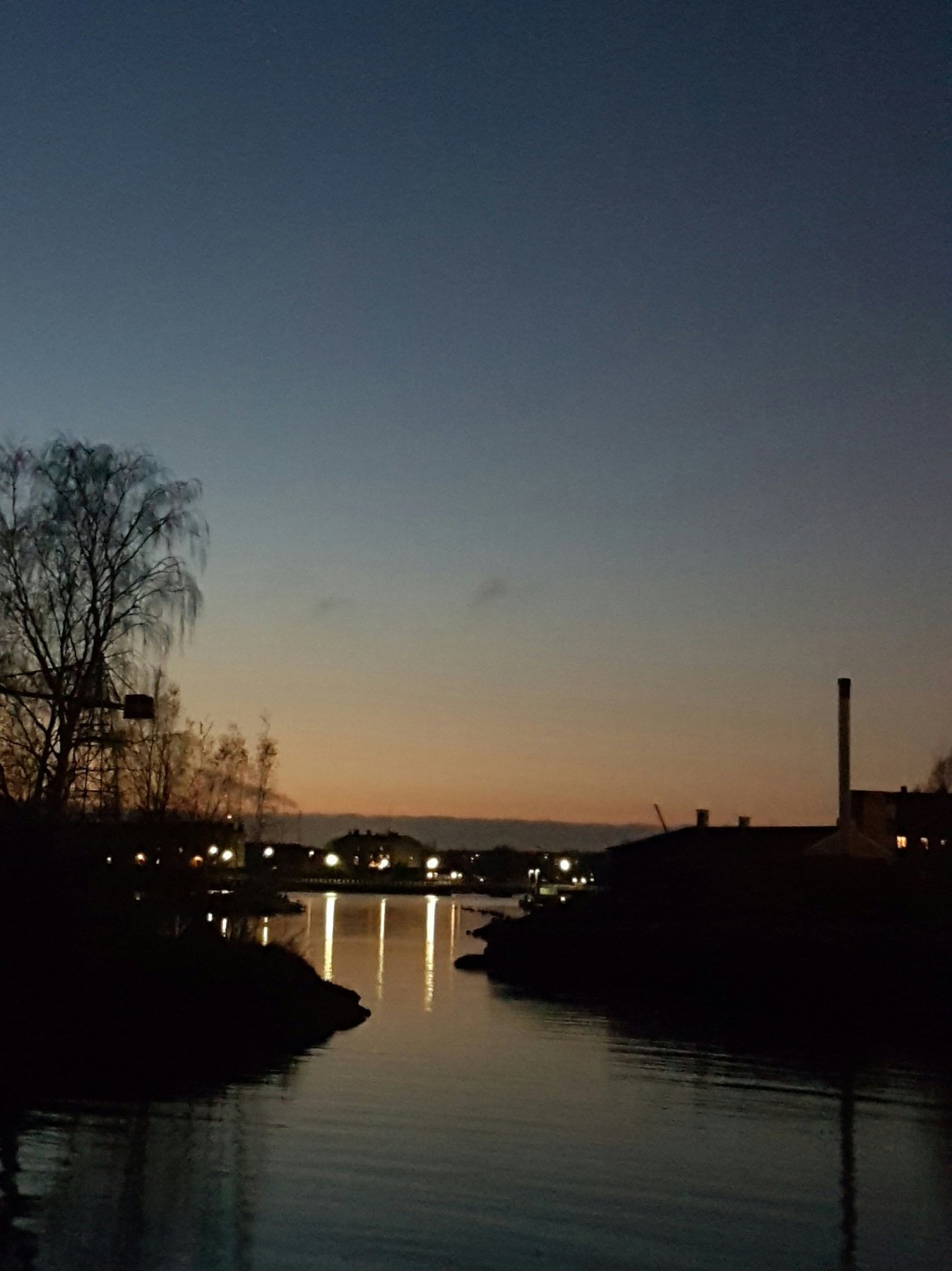 October Evening View